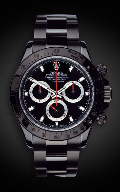 rolex daytona black edition|rolex daytona black bezel.